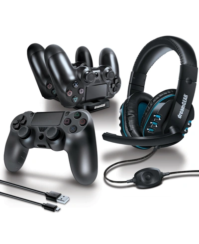 Dreamgear Closeout!  Gamer's Kit For Playstation 4-6 In 1 In Black