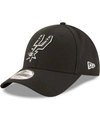 Nike New Era Men's San Antonio Spurs Official The League 9forty Adjustable Cap In Black