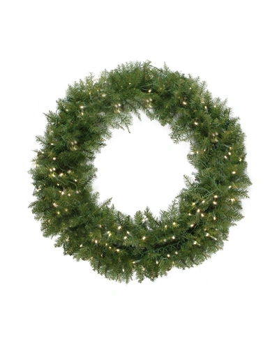 Northlight 36" Pre-lit Northern Pine Artificial Christmas Wreath In Green