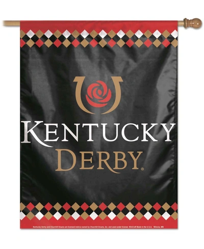 Wincraft Black Kentucky Derby 28" X 40" Single-sided Vertical Banner