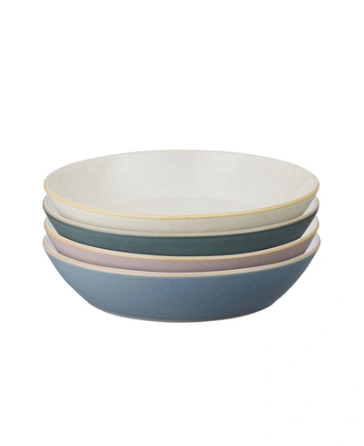DENBY IMPRESSION ASSORTED PASTA BOWLS, SET OF 4