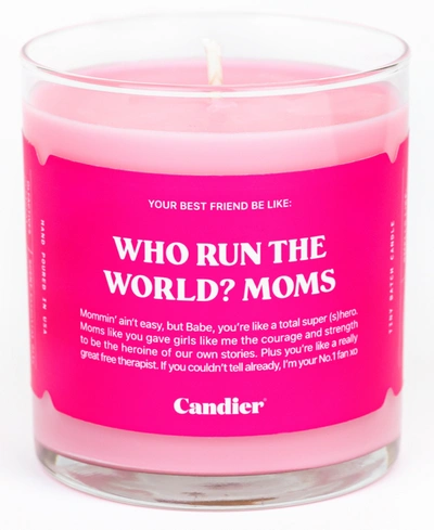 Ryan Porter Who Run The World Moms Candle In Pink