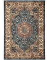 Palmetto Living Closeout! Orian Alexandria Rochester Navy 5'1" X 7'6" Area Rug In Blu