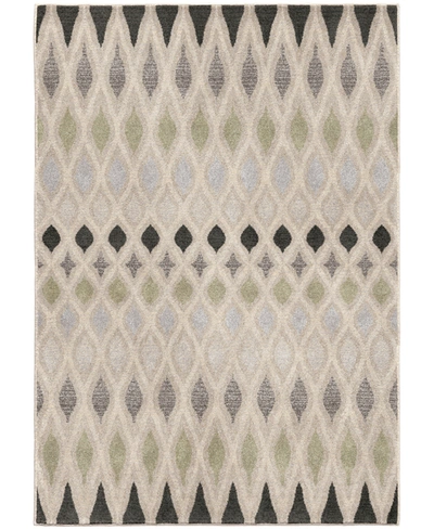 Palmetto Living Closeout! Orian Riverstone Laveen Cloud Gray 5'3" X 7'6" Area Rug In Gry
