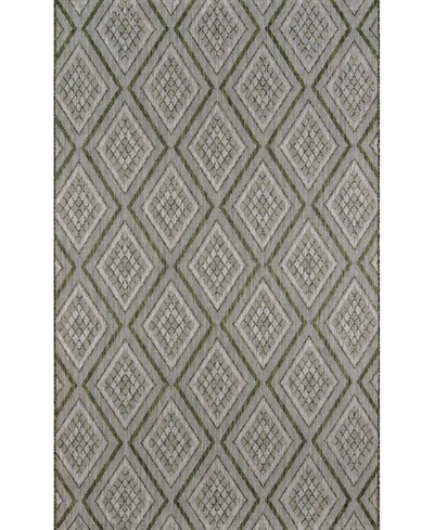 Madcap Cottage Lake Palace Rajastan Weekend 6'7" X 9'6" Indoor/outdoor Area Rug In Green