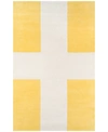 Novogratz Collection Novogratz By Momeni Delmar Del07 5' X 8' Area Rug In Yellow