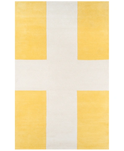 Novogratz Collection Novogratz By Momeni Delmar Del07 5' X 8' Area Rug In Yellow