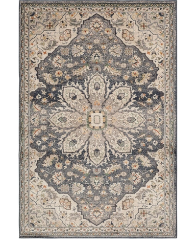 Portland Textiles Cassandra Corelia 5' X 7'3" Area Rug In Blue