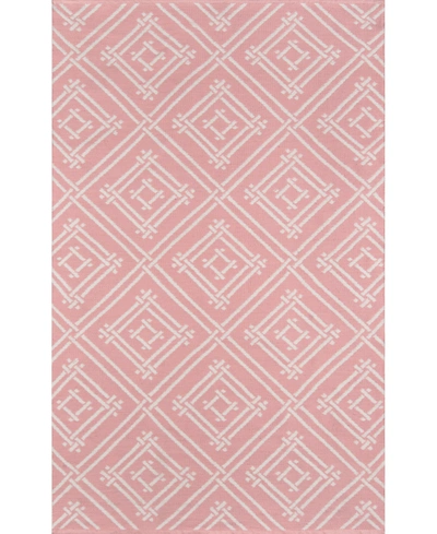 Madcap Cottage Palm Beach Everglades Club 7'6" X 9'6" Indoor/outdoor Area Rug In Pink