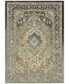 Karastan Touchstone Nore Jadeite 5'3" X 7'10" Area Rug In Green
