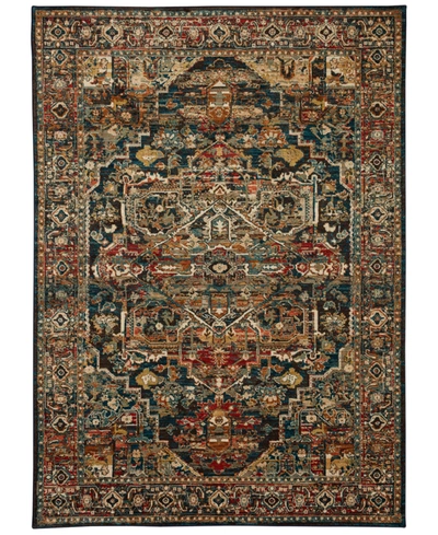 Karastan Spice Market Alacantara Sapphire 5'3" X 7'10" Area Rug