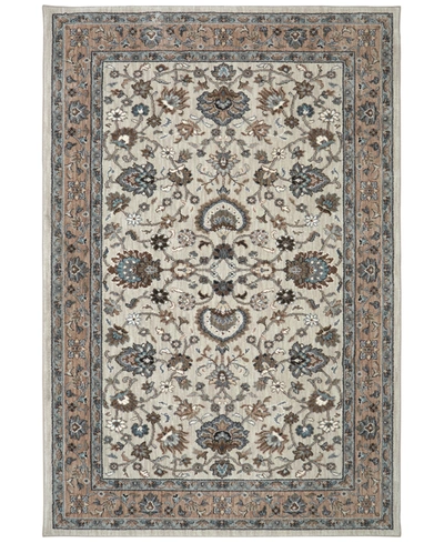 Karastan Euphoria Ulster 3'6" X 5'6" Area Rug In Cream