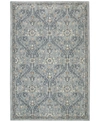 Karastan Euphoria Galway Willow Grey 3'6" X 5'6" Area Rug