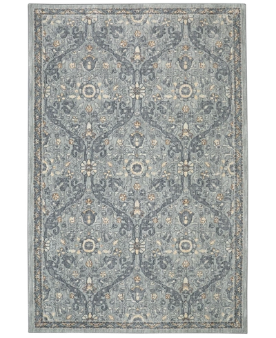 Karastan Euphoria Galway Willow Grey 3'6" X 5'6" Area Rug