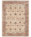 Karastan Spice Market Koyna Cream 2'4" X 7'10" Runner Rug In Cream