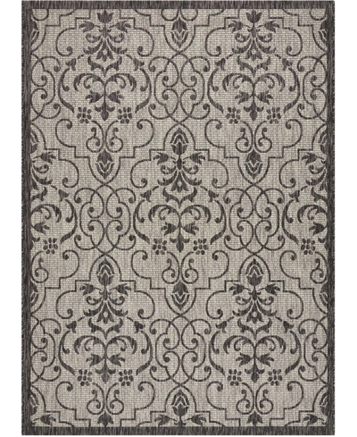 Nourison Country Side Ctr04 Ivory 3'6" X 5'6" Outdoor Area Rug