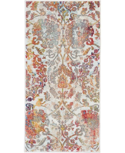 Nourison Ankara Global Anr06 Ivory 4' X 6' Area Rug
