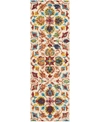 Nourison Vivid Viv08 Ivory 2'3" X 10' Runner Rug In Ivory