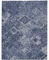 Shop Nourison Interlock Lnk01 Denim 8' X 10'6" Area Rug