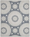 Nourison Key Largo Klg03 Blue 5'3" X 7'3" Outdoor Area Rug In Blue