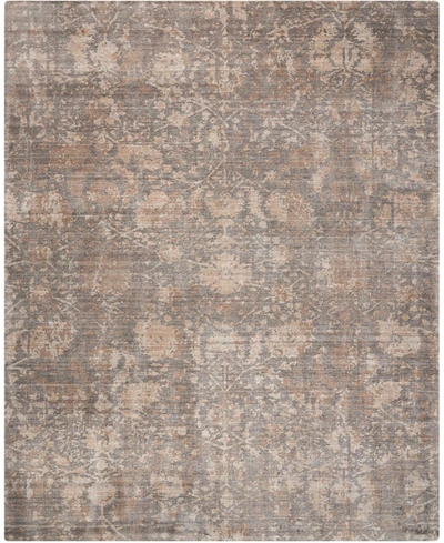 Nourison Lucent Lcn02 Slate 7'9" X 9'9" Area Rug