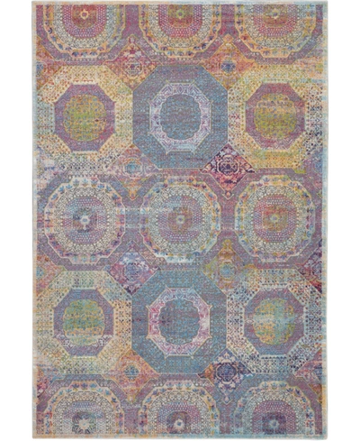 Nourison Ankara Global Anr05 Multi 4' X 6' Area Rug