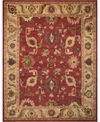 Nourison Tahoe Ta08 Red 7'9" X 9'9" Area Rug In Red