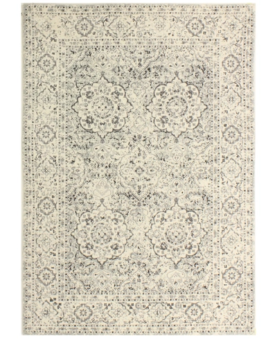 Bb Rugs Medley 5363 3'6" X 5'6" Area Rug In Silver