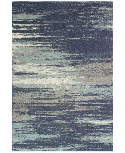 Bb Rugs Closeout! Medley 5445a Blue 7'6" X 9'6" Area Rug