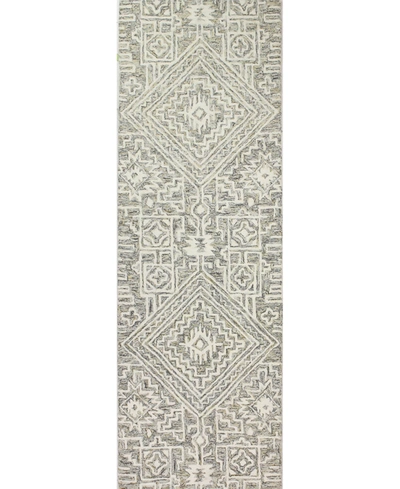 Bb Rugs Closeout!  Taron Al121 2'6" X 8' Runner Rug In Gold