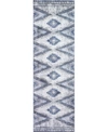 Bb Rugs Medley 5574a Ivory/grey 2'6" X 8' Runner Area Rug In Ivory/gray