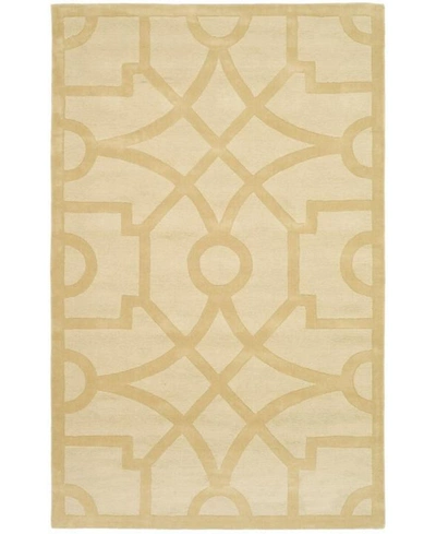 Martha Stewart Collection Fretwork Msr4612b Beige 5' X 8' Area Rug