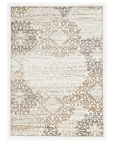 Km Home Closeout!  Teramo Intrigue 7' 10" X 10' 6" Area Rug In White