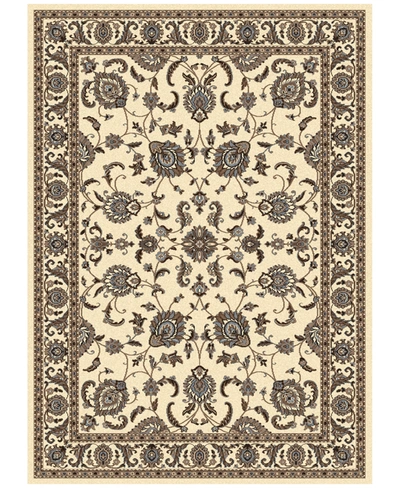 Km Home Closeout!  Pesaro Sarouk 5'5" X 7'7" Area Rug In Ivory