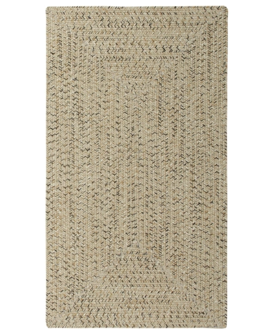 Capel Sea Glass Rectangular Braid 4' X 6' Indoor/outdoor Area Rug