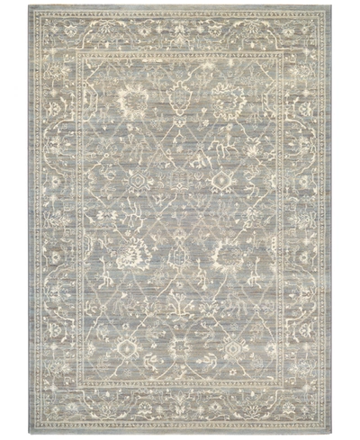 Couristan Mckinley Persian Arabesque Charcoal-ivory 5'3" X 7'6" Area Rug