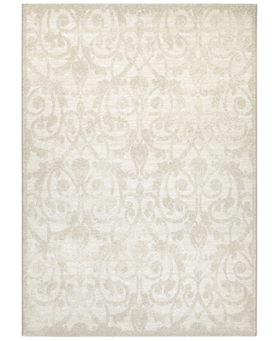 Couristan Esplanade Cannes Champagne 5'3" X 7'6" Area Rug In Ivory-light Grey