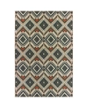 Jhb Design Latitude 002x3 Gray 5'3" X 7'3" Outdoor Area Rug In Multi