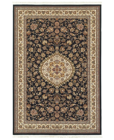 JHB DESIGN MASTERPIECE RANI NAVY 6'7" X 9'6" AREA RUG