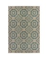 Jhb Design Latitude 609 Gray 6'7" X 9'2" Outdoor Area Rug In Beige