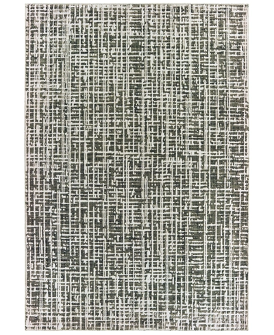 Oriental Weavers Bowen 2066w 3'10" X 5'5" Area Rug In Grey/ivory
