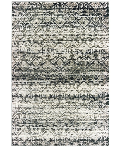 Oriental Weavers Bowen 042h2 2'3" X 7'6" Runner Rug In Grey/ivory
