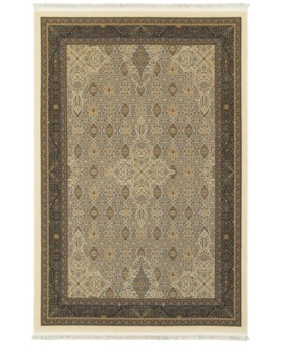 Jhb Design Masterpiece Tabriz Ivory 5'3" X 7'6" Area Rug
