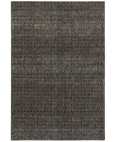 Jhb Design Atlas Dig 5'3" X 7'3" Area Rug In Black