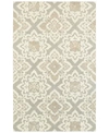 Oriental Weavers Craft 93004 Gray/sand 3'6" X 5'6" Area Rug In Gray/sand