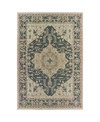 Jhb Design Latitude 001j3 Gray 7'10" X 10' Outdoor Area Rug In Blue