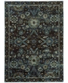 Jhb Design Journey Alpine Stone 1'10" X 3'2" Area Rug In Navy