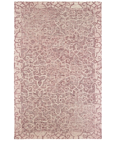 Oriental Weavers Tallavera 55601 Runner Area Rug, 2'6 X 8' In Pink/ivory