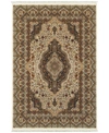 Jhb Design Masterpiece Kerman Ivory 5'3" X 7'6" Area Rug