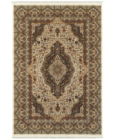 Jhb Design Masterpiece Kerman Ivory 5'3" X 7'6" Area Rug